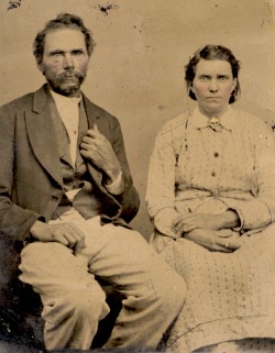 J. P. Martin and wife